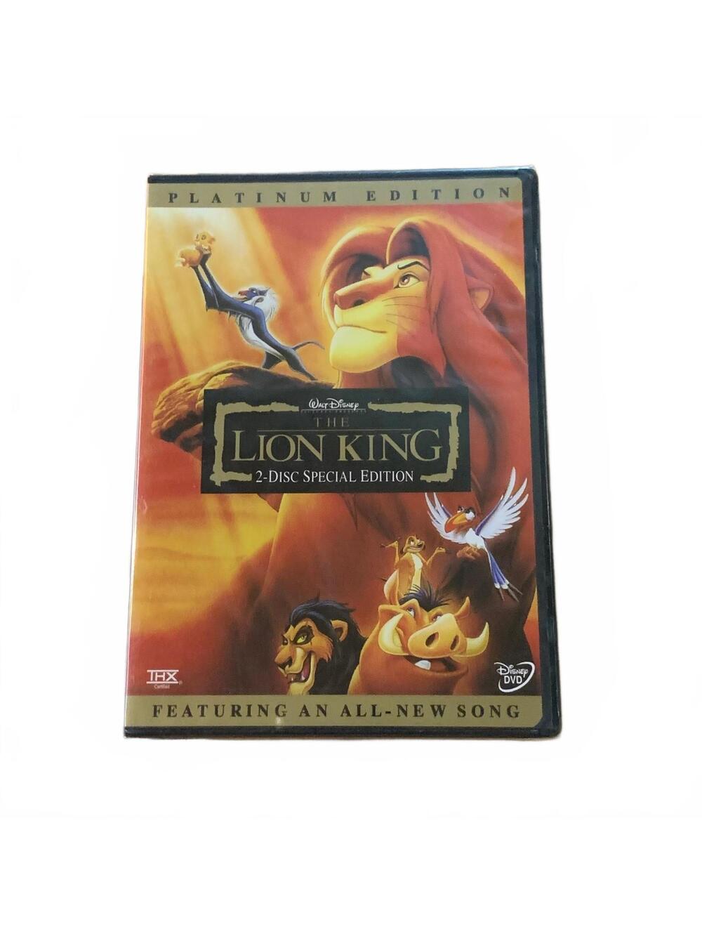 Disney The Lion King II Simbas Pride Platinum Edition DVD Movie Disc NEW